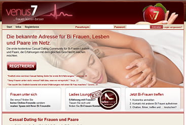 Vorschau venus7 Login